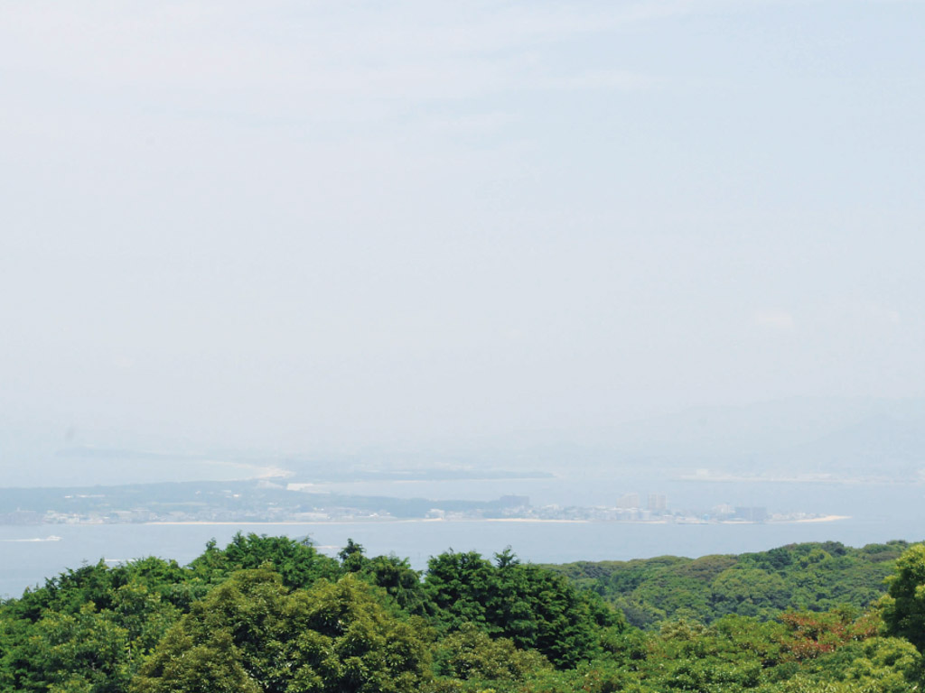 能古島展望台からの風景