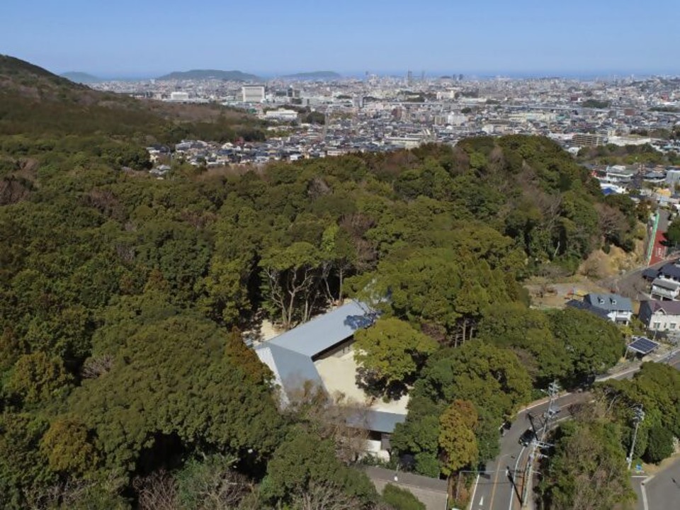 西部ガスグループ油山研修所の森の景観