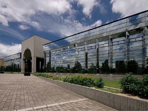 福岡市博物館の外観