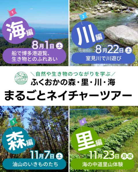 ふくおかの森・里・川・海まるごとネイチャーツアー
